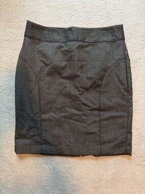 Banana Republic Charcoal Pencil Skirt